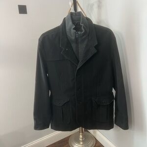 Express Men’s Black Coat